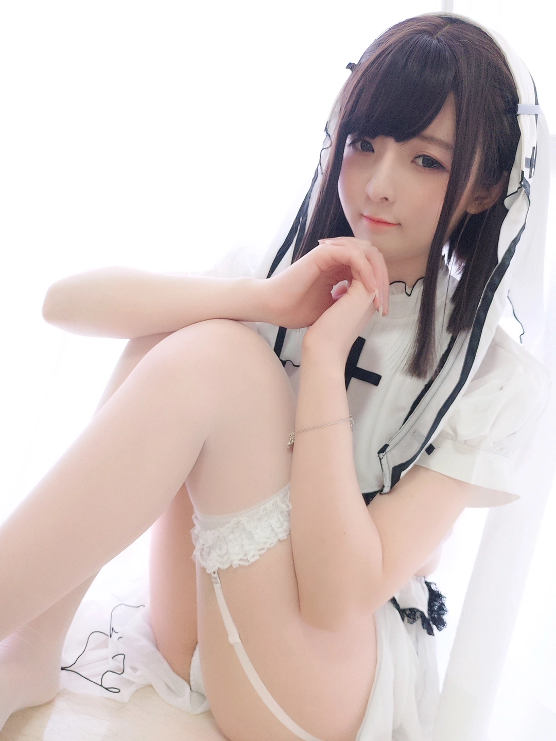 Yi Xiao Yang Zi NO.004 White Nun [32P9V-170M] (32 photos) - Yi Xiao Yang Ze (一小央泽) - Photo 3 of 32