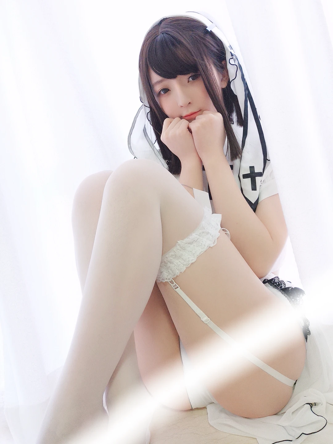 Yi Xiao Yang Zi NO.004 White Nun [32P9V-170M] (32 photos) - Yi Xiao Yang Ze (一小央泽) - Photo 5 of 32