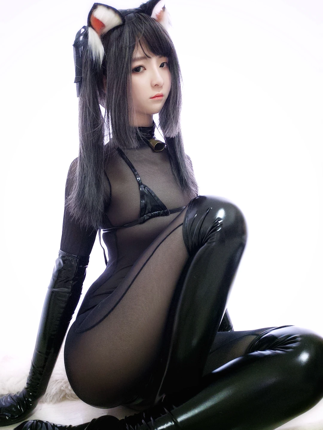 Yi Xiao Yang Ze NO.007 Black Cat Chocolate Pie [34P9V-367M] (34 photos) - Yi Xiao Yang Ze (一小央泽) - Photo 16 of 34