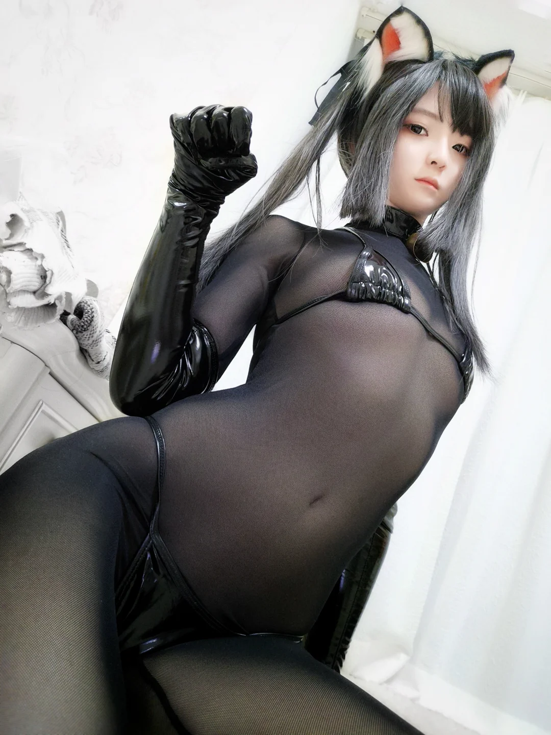 Yi Xiao Yang Ze NO.007 Black Cat Chocolate Pie [34P9V-367M] (34 photos) - Yi Xiao Yang Ze (一小央泽) - Photo 29 of 34