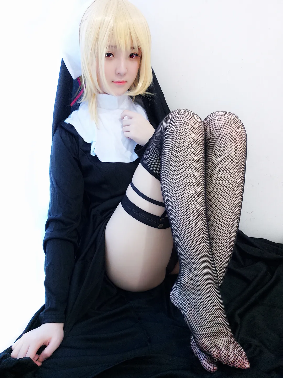 Yi Xiao Yang Ze No.008 Black Nun [21P-84M] (21 photos) - Yi Xiao Yang Ze (一小央泽) - Photo 2 of 21