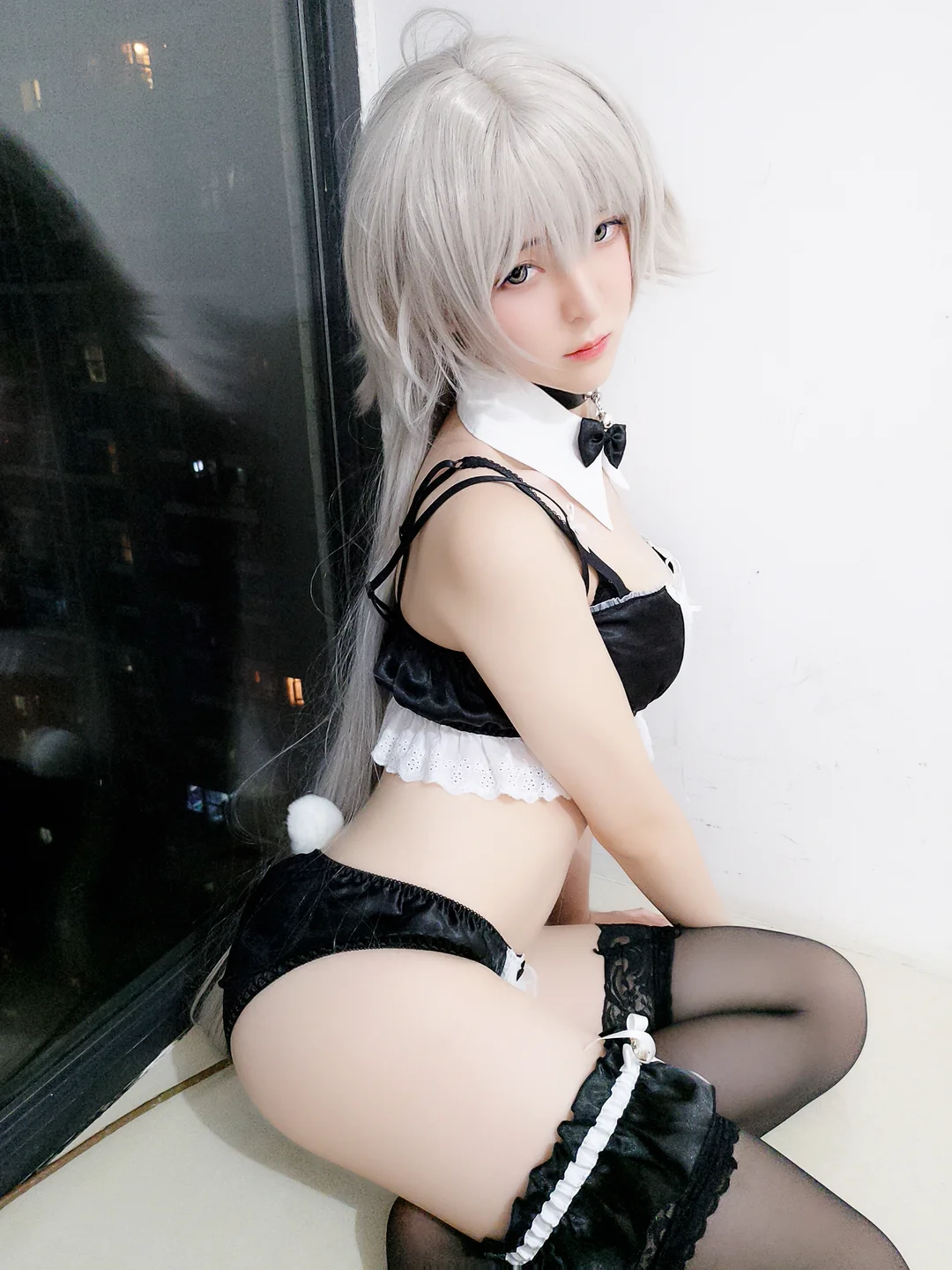 Yi Xiao Yang Ze No.022 Black Rabbit [10P-37M] (10 photos) - Yi Xiao Yang Ze (一小央泽) - Photo 4 of 10