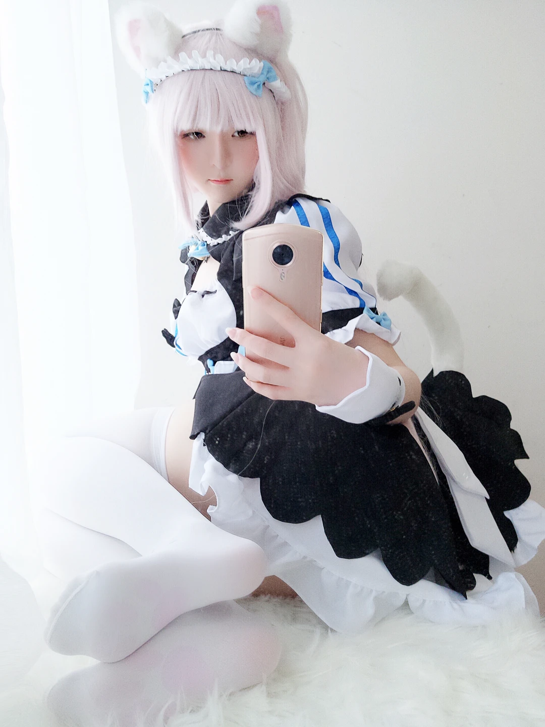Yi Xiao Yang Ze No.025 Catgirl Hakama (35 photos) - Yi Xiao Yang Ze (一小央泽) - Photo 3 of 35