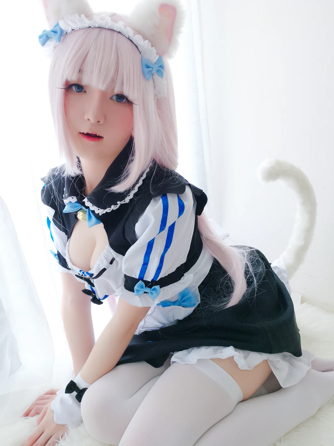 Yi Xiao Yang Ze No.025 Catgirl Hakama (35 photos) - Yi Xiao Yang Ze (一小央泽) - Photo 19 of 35