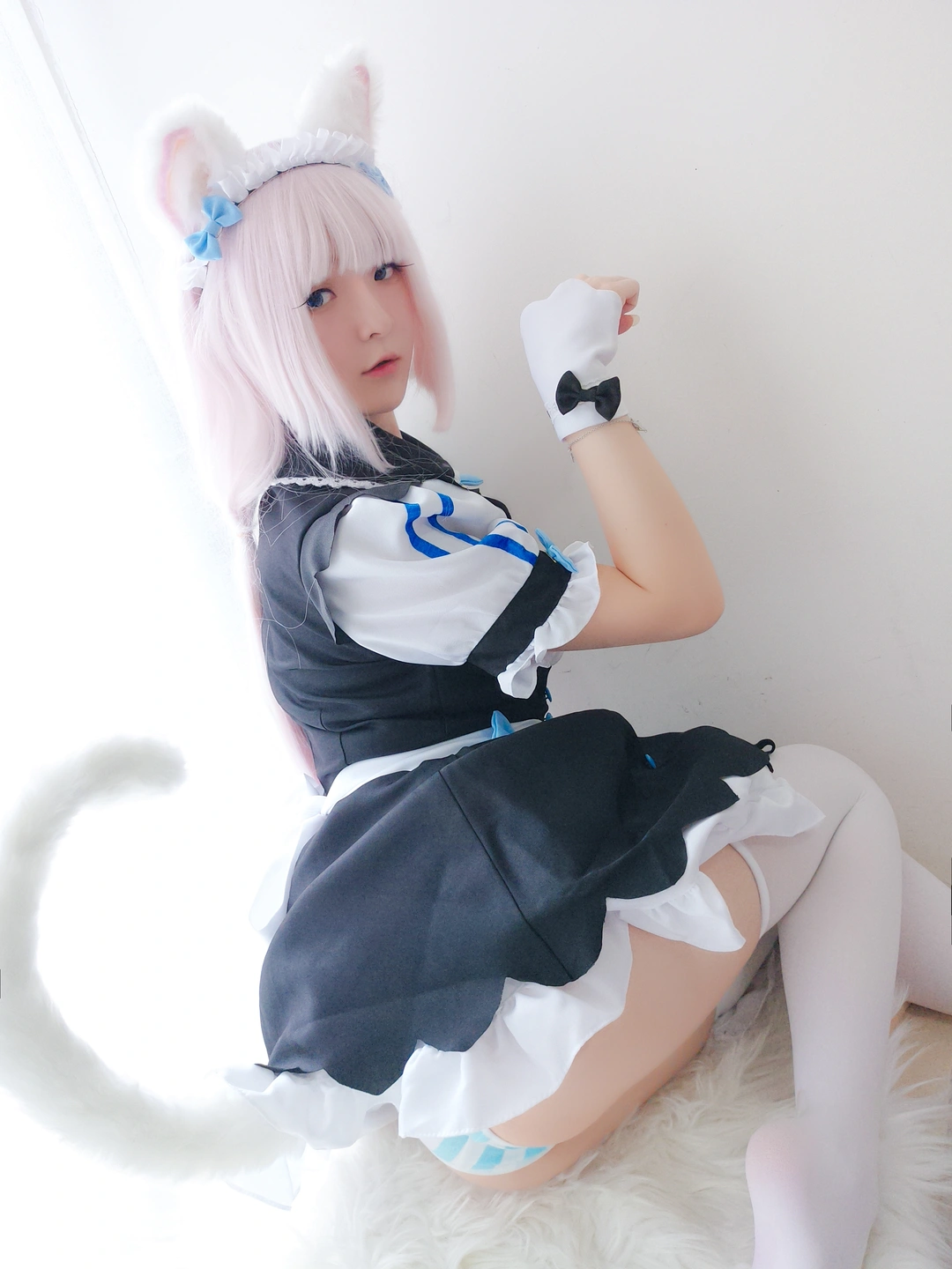 Yi Xiao Yang Ze No.025 Catgirl Hakama (35 photos) - Yi Xiao Yang Ze (一小央泽) - Photo 21 of 35