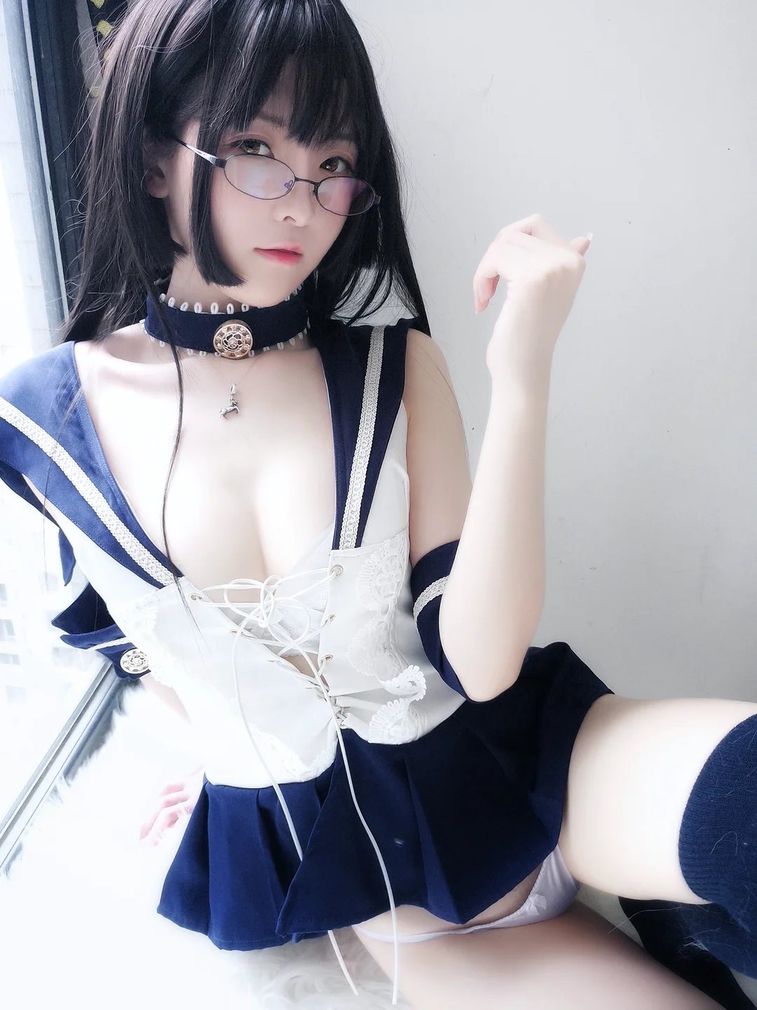 Yi Xiao Yang Ze No.028 Katana & Sailor Uniform [20P-77M] (20 photos) - Yi Xiao Yang Ze (一小央泽) - Photo 11 of 20