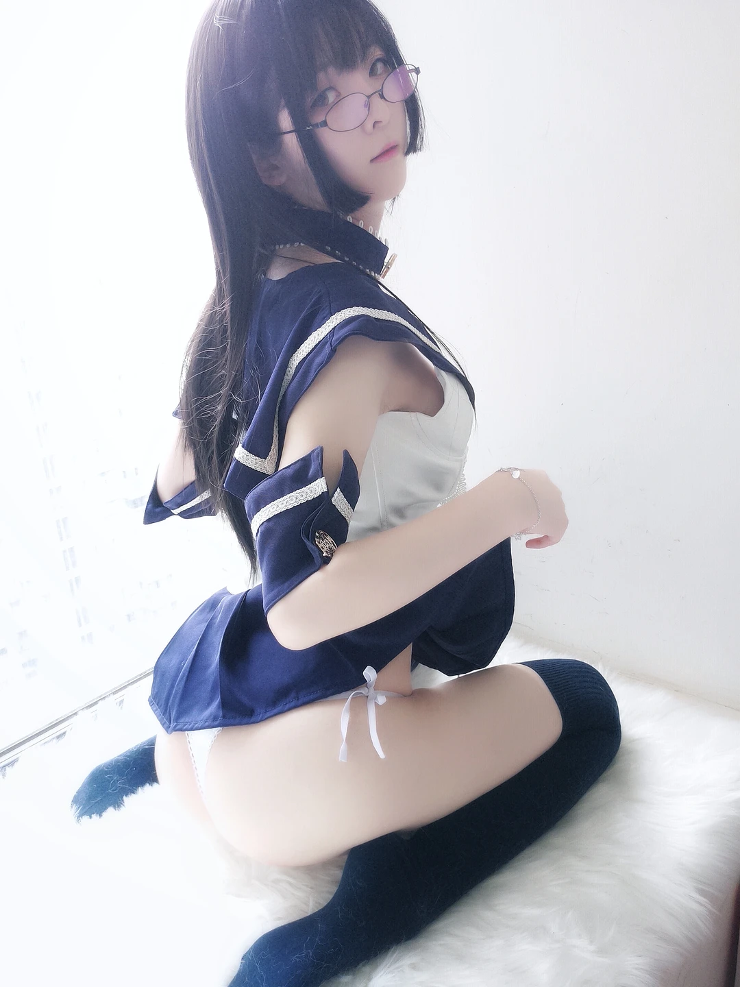 Yi Xiao Yang Ze No.028 Katana & Sailor Uniform [20P-77M] (20 photos) - Yi Xiao Yang Ze (一小央泽) - Photo 13 of 20