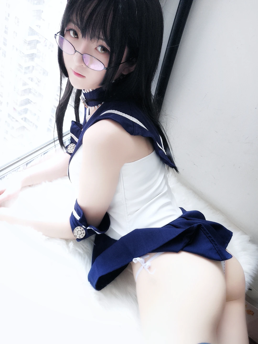 Yi Xiao Yang Ze No.028 Katana & Sailor Uniform [20P-77M] (20 photos) - Yi Xiao Yang Ze (一小央泽) - Photo 15 of 20