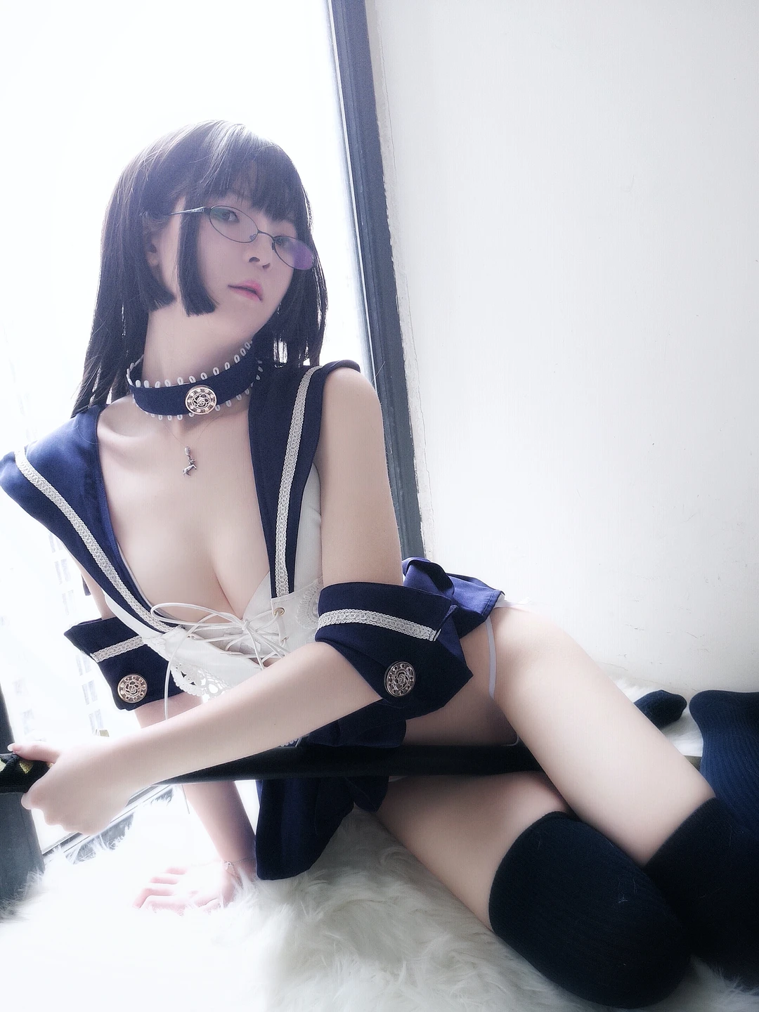 Yi Xiao Yang Ze No.028 Katana & Sailor Uniform [20P-77M] (20 photos) - Yi Xiao Yang Ze (一小央泽) - Photo 20 of 20