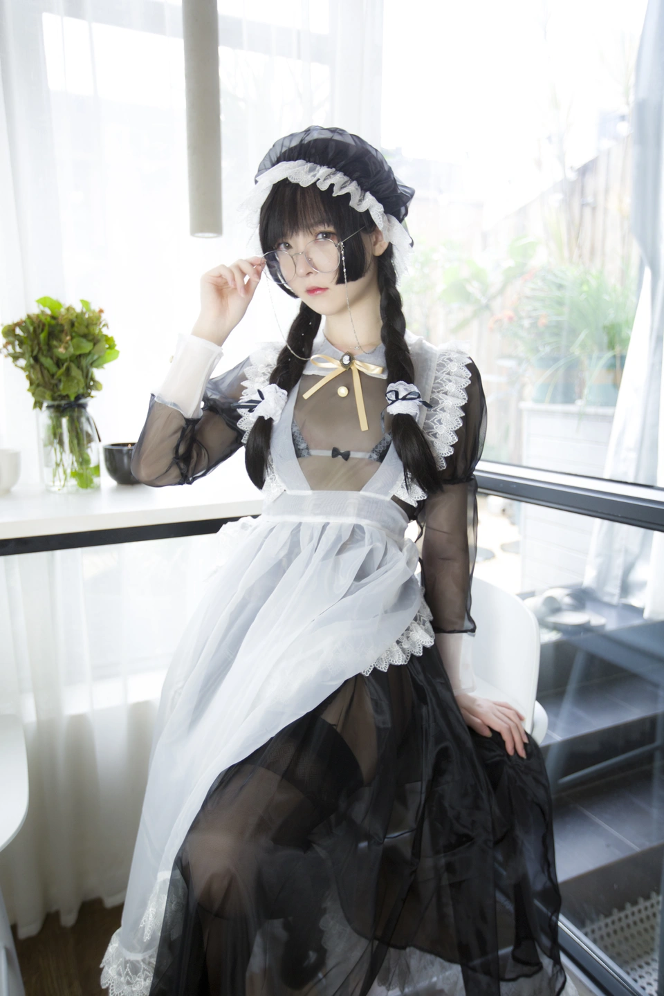 Yi Xiaoyang NO.031 Maid's New Outfit [85P1V-1.05G] (85 photos) - Yi Xiao Yang Ze (一小央泽) - Photo 23 of 85