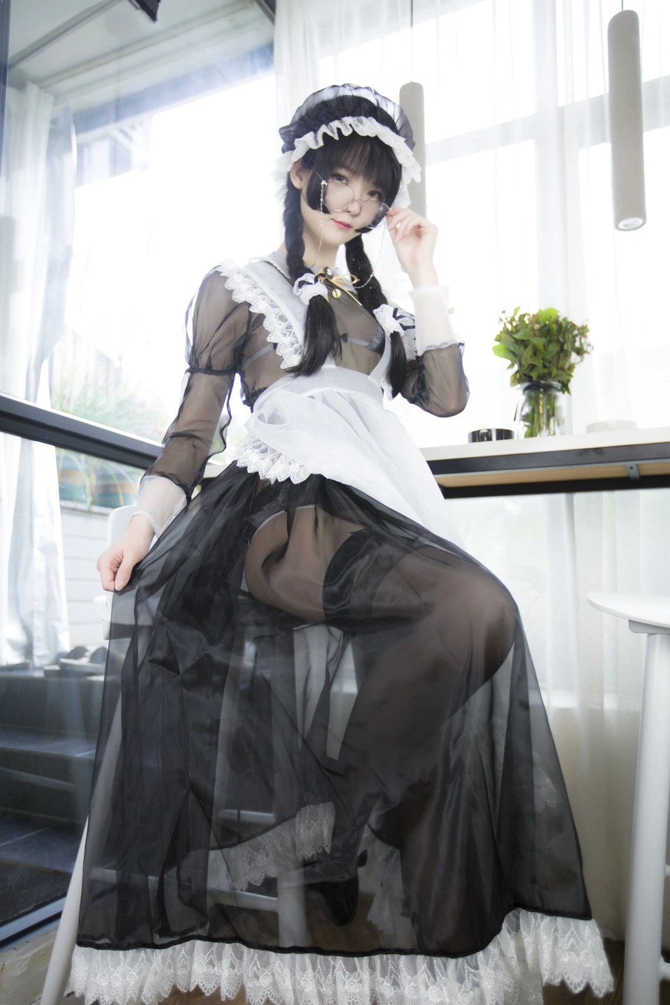 Yi Xiaoyang NO.031 Maid's New Outfit [85P1V-1.05G] (85 photos) - Yi Xiao Yang Ze (一小央泽) - Photo 44 of 85