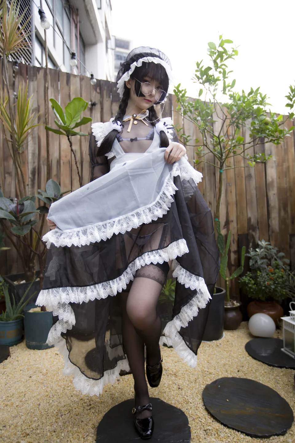 Yi Xiaoyang NO.031 Maid's New Outfit [85P1V-1.05G] (85 photos) - Yi Xiao Yang Ze (一小央泽) - Photo 56 of 85