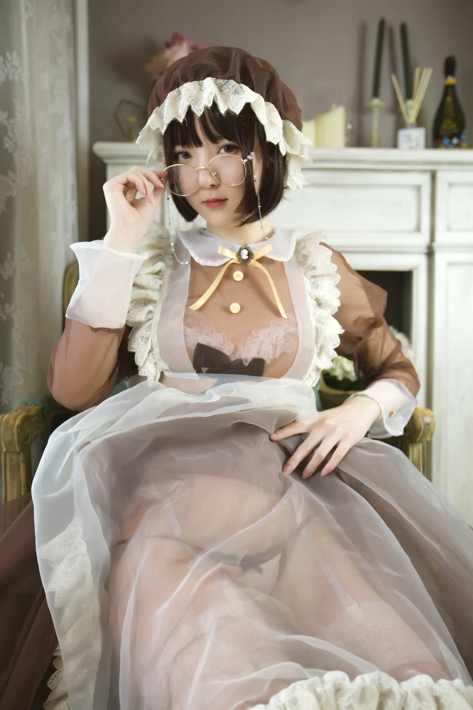 Yi Xiaoyang NO.031 Maid's New Outfit [85P1V-1.05G] (85 photos) - Yi Xiao Yang Ze (一小央泽) - Photo 57 of 85