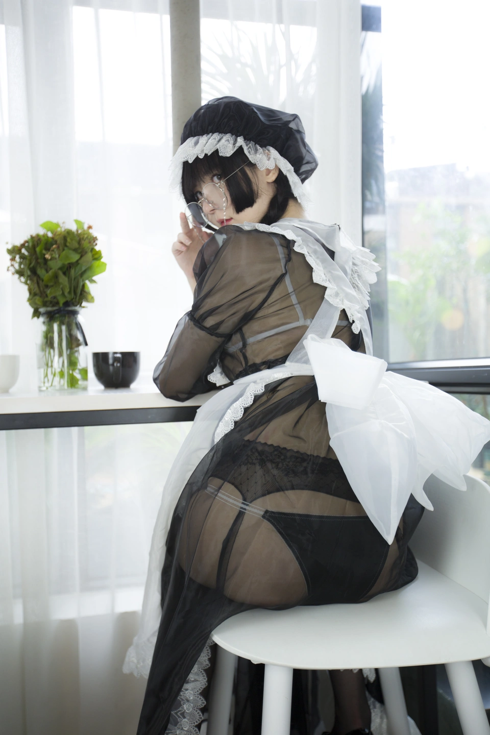Yi Xiaoyang NO.031 Maid's New Outfit [85P1V-1.05G] (85 photos) - Yi Xiao Yang Ze (一小央泽) - Photo 61 of 85