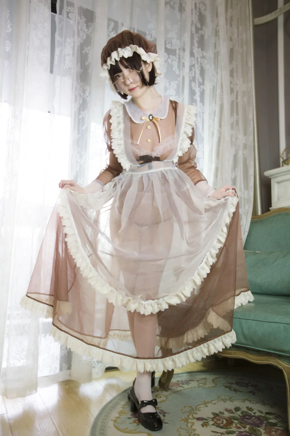 Yi Xiaoyang NO.031 Maid's New Outfit [85P1V-1.05G] (85 photos) - Yi Xiao Yang Ze (一小央泽) - Photo 76 of 85