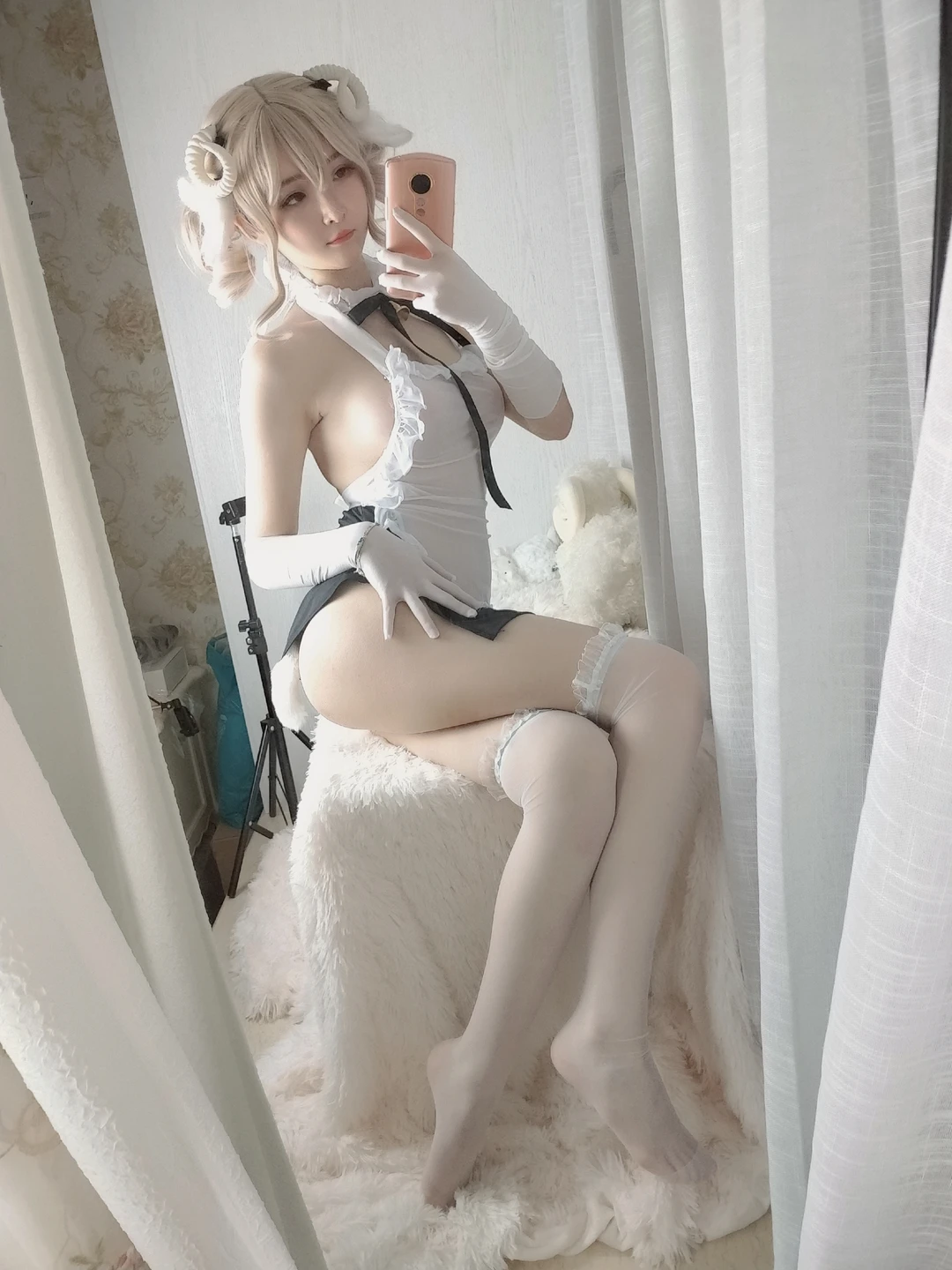 Yi Xiao Yang Ze No.035 Little Sheep [63P1V-1.26G] (63 photos) - Yi Xiao Yang Ze (一小央泽) - Photo 61 of 63