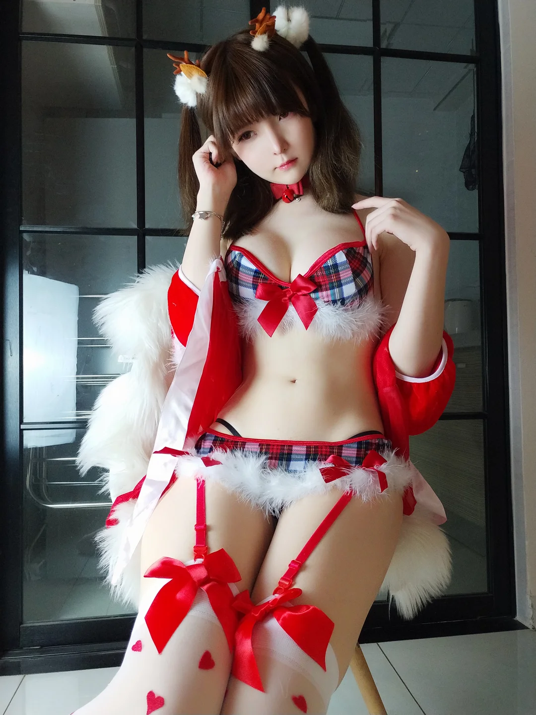 Yi Xiaoyangze No.036 Christmas Deer [31P1V-195M] (31 photos) - Yi Xiao Yang Ze (一小央泽) - Photo 2 of 31