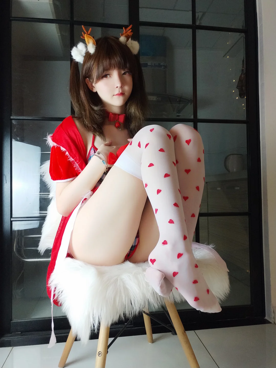 Yi Xiaoyangze No.036 Christmas Deer [31P1V-195M] (31 photos) - Yi Xiao Yang Ze (一小央泽) - Photo 11 of 31