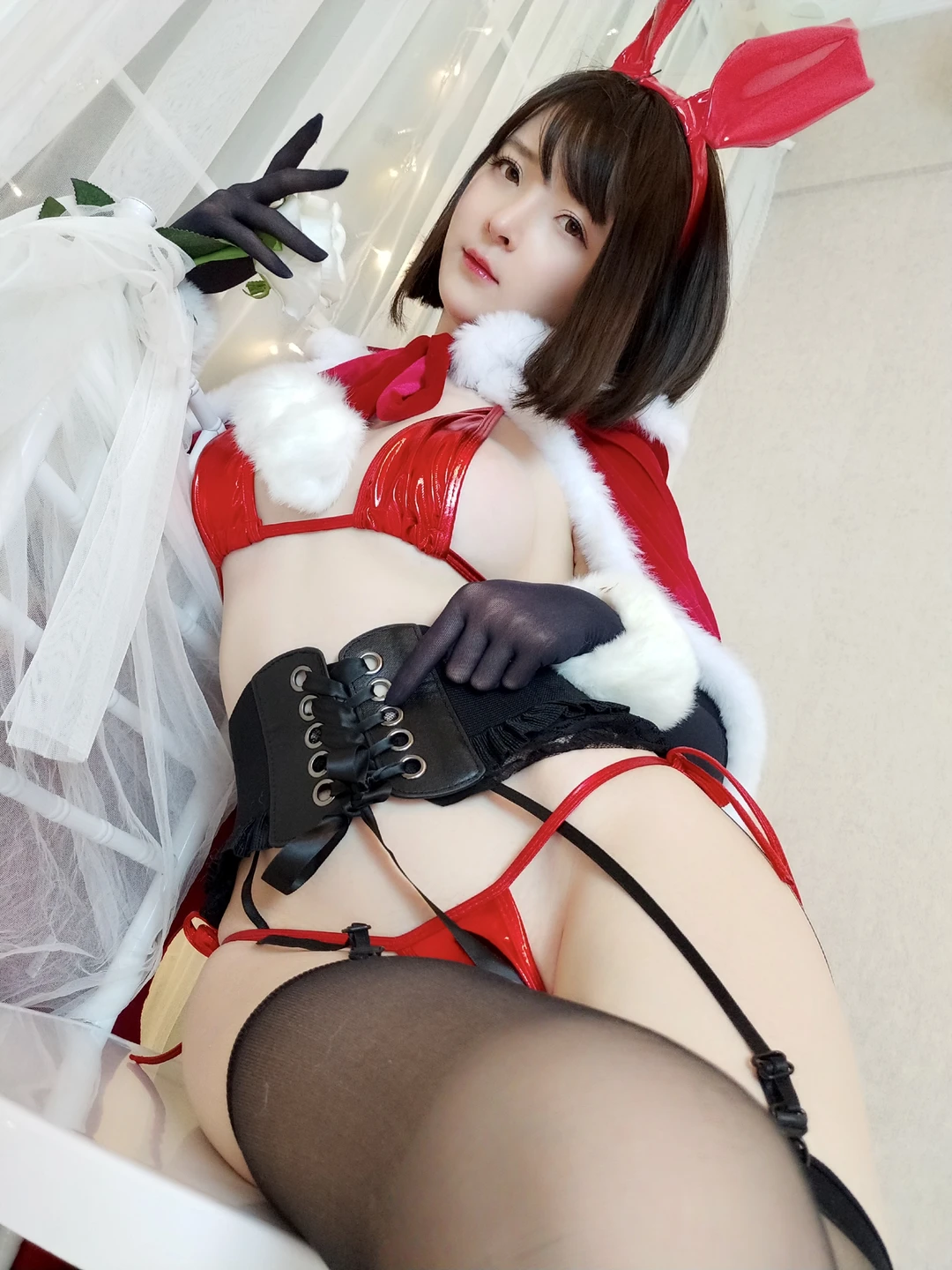 Yi Xiao Yang Ze No.037 Christmas Bunny [50P4V-389M] (50 photos) - Yi Xiao Yang Ze (一小央泽) - Photo 18 of 50