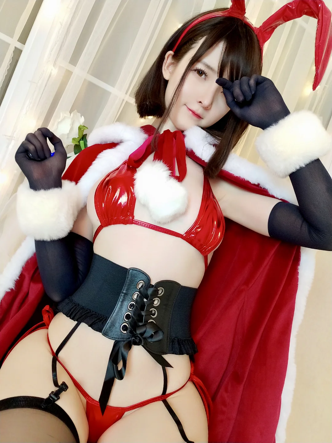 Yi Xiao Yang Ze No.037 Christmas Bunny [50P4V-389M] (50 photos) - Yi Xiao Yang Ze (一小央泽) - Photo 41 of 50