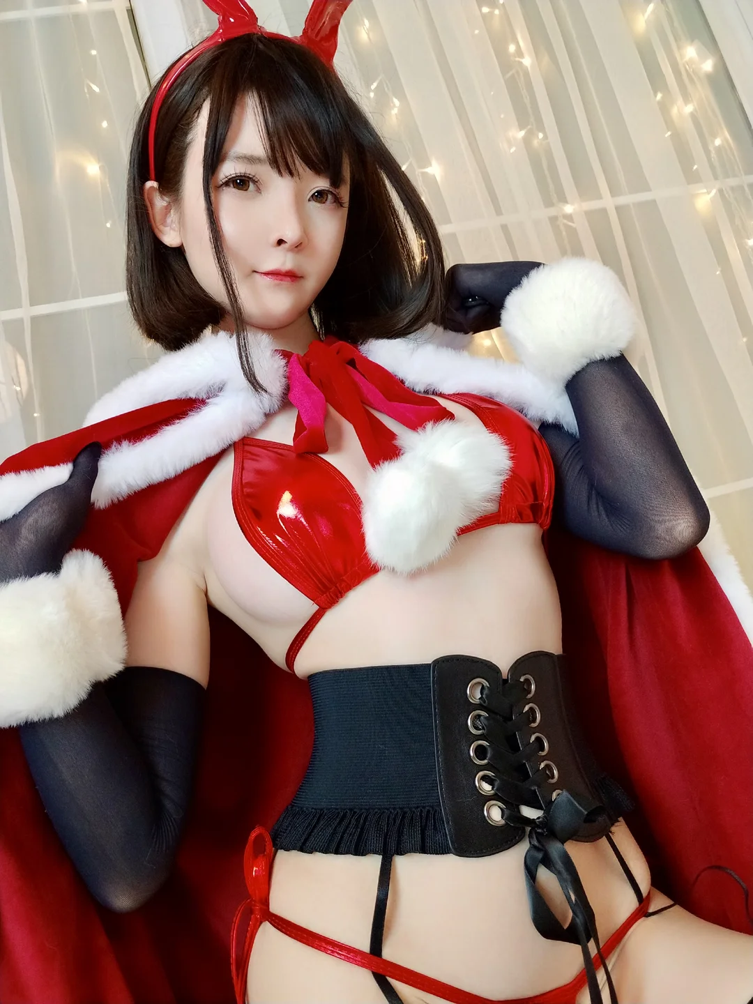 Yi Xiao Yang Ze No.037 Christmas Bunny [50P4V-389M] (50 photos) - Yi Xiao Yang Ze (一小央泽) - Photo 50 of 50