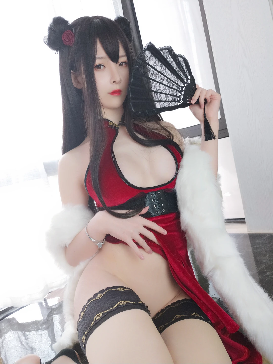 Yi Xiaoyang NO.041 Moonlight Red Rose [75P1V-758M] (75 photos) - Yi Xiao Yang Ze (一小央泽) - Photo 36 of 75