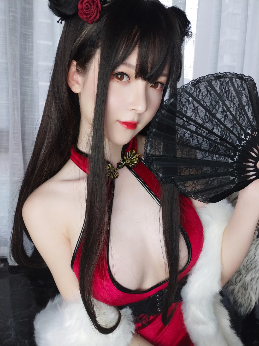 Yi Xiaoyang NO.041 Moonlight Red Rose [75P1V-758M] (75 photos) - Yi Xiao Yang Ze (一小央泽) - Photo 60 of 75
