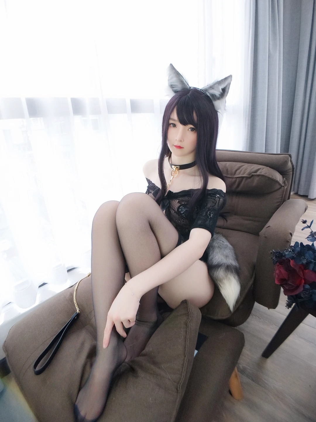 Yi Xiao Yang Ze No.046 Black Fox Sister [80P1V-774M] (80 photos) - Yi Xiao Yang Ze (一小央泽) - Photo 53 of 80