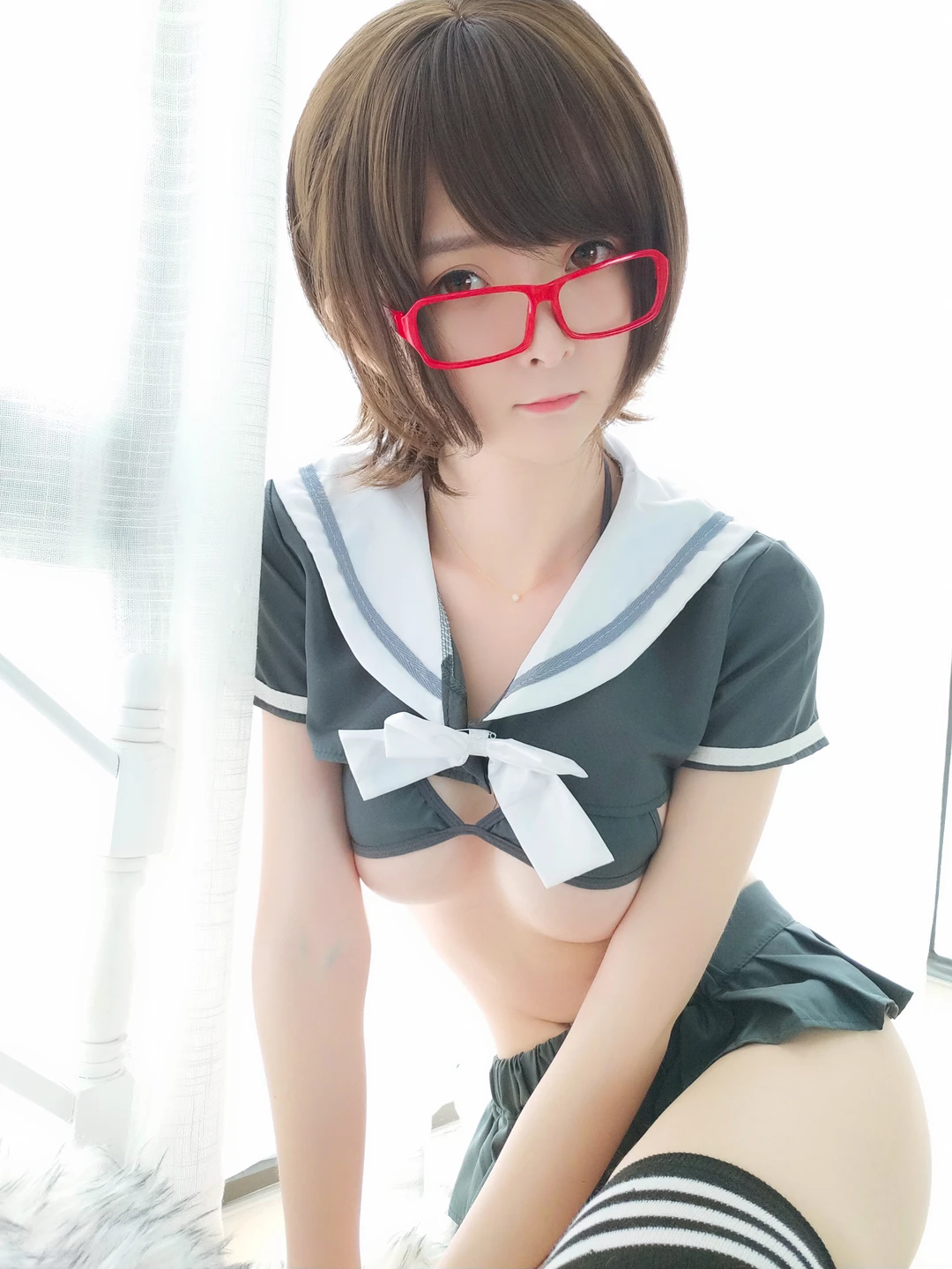 Yi Xiao Yang Ze NO.048 Good Morning Schoolgirl [37P1V-338M] (37 photos) - Yi Xiao Yang Ze (一小央泽) - Photo 7 of 37