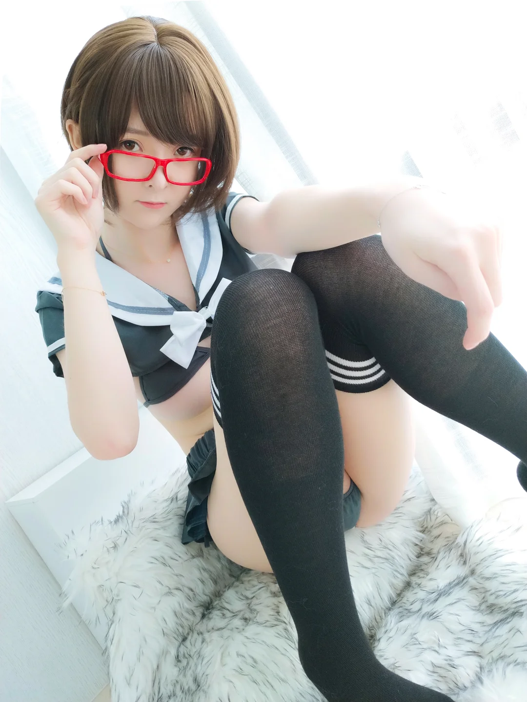 Yi Xiao Yang Ze NO.048 Good Morning Schoolgirl [37P1V-338M] (37 photos) - Yi Xiao Yang Ze (一小央泽) - Photo 9 of 37