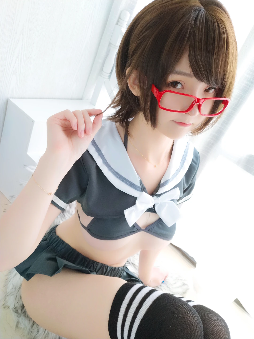 Yi Xiao Yang Ze NO.048 Good Morning Schoolgirl [37P1V-338M] (37 photos) - Yi Xiao Yang Ze (一小央泽) - Photo 21 of 37