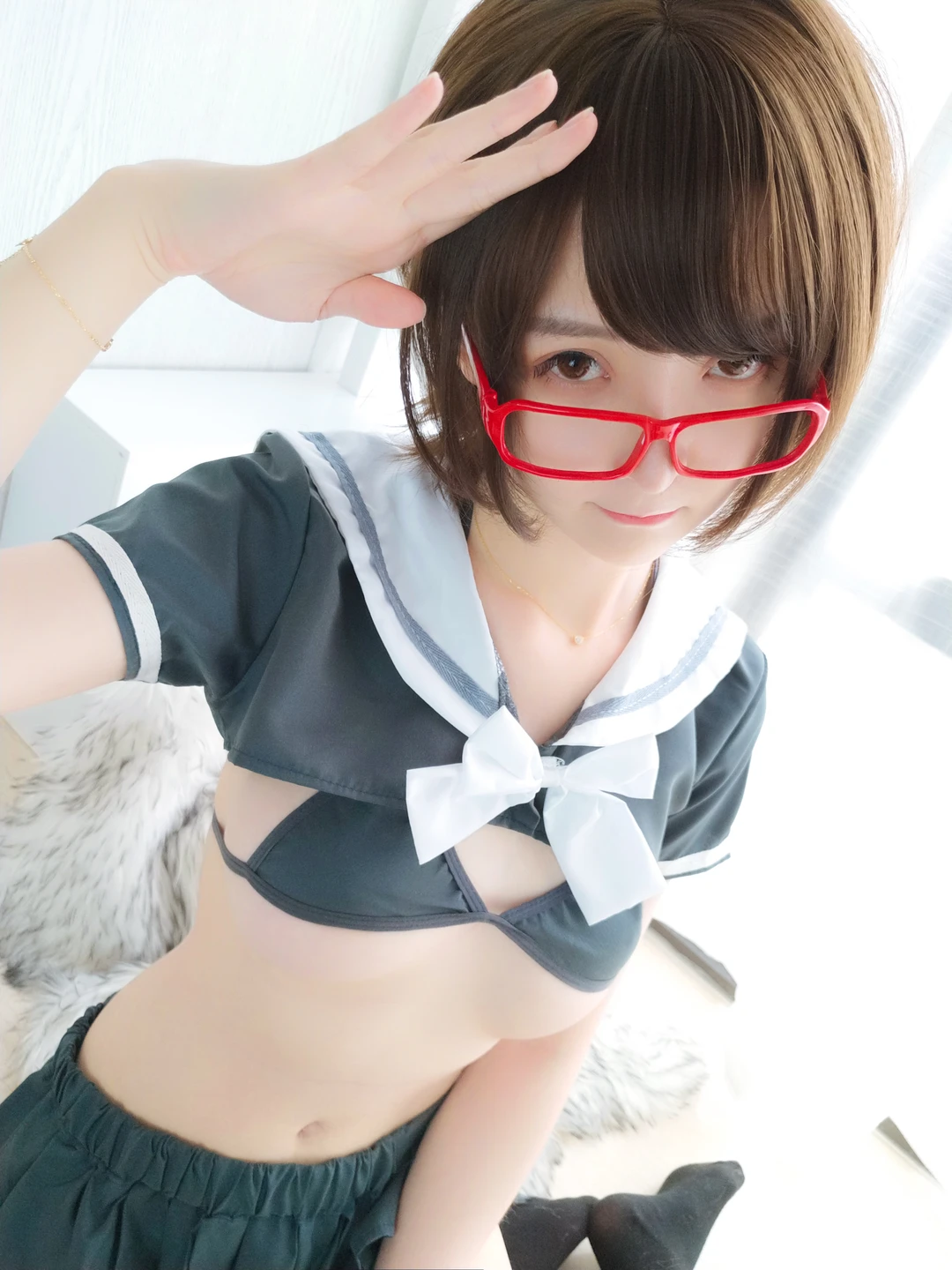 Yi Xiao Yang Ze NO.048 Good Morning Schoolgirl [37P1V-338M] (37 photos) - Yi Xiao Yang Ze (一小央泽) - Photo 22 of 37
