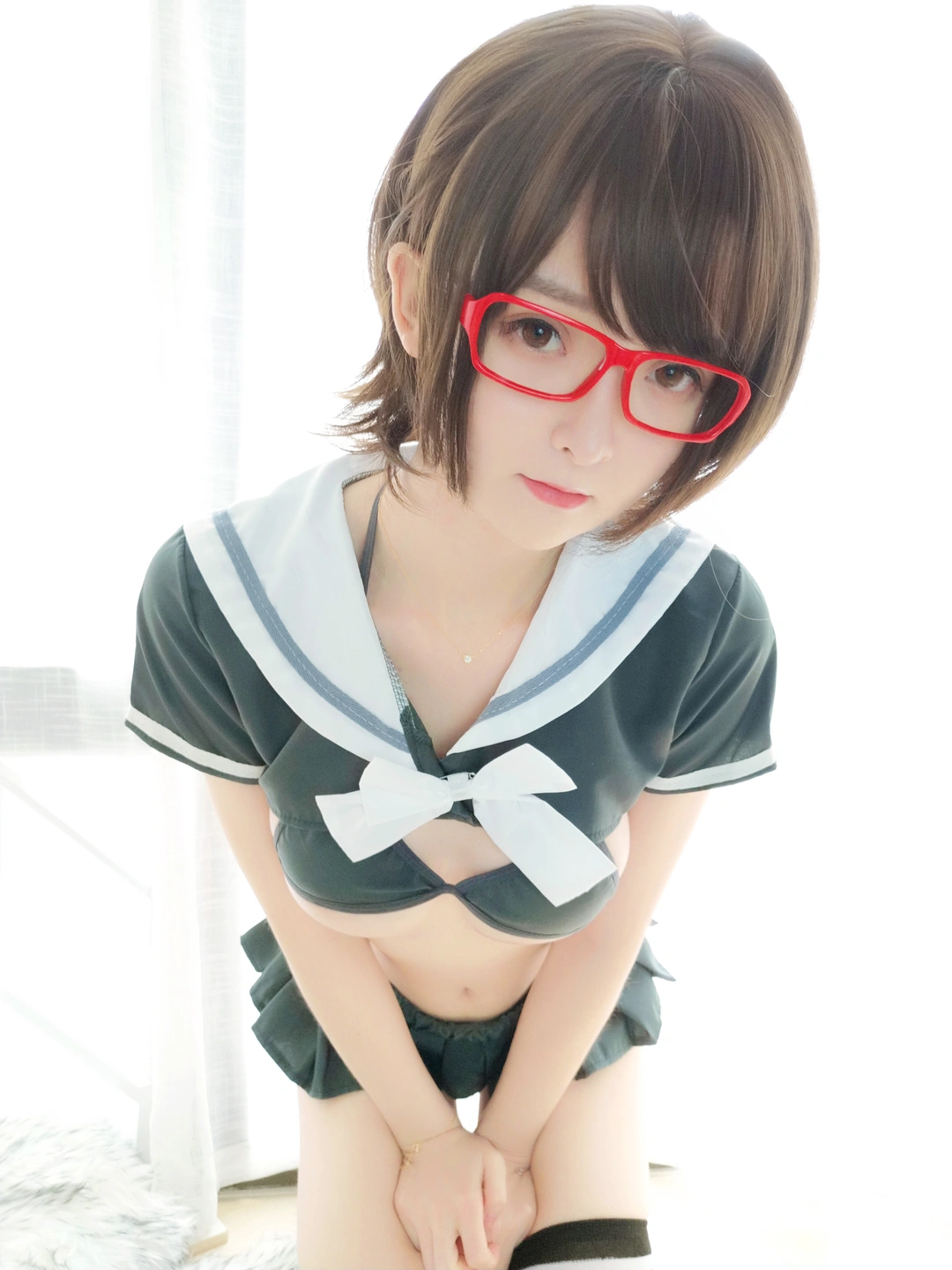 Yi Xiao Yang Ze NO.048 Good Morning Schoolgirl [37P1V-338M] (37 photos) - Yi Xiao Yang Ze (一小央泽) - Photo 31 of 37