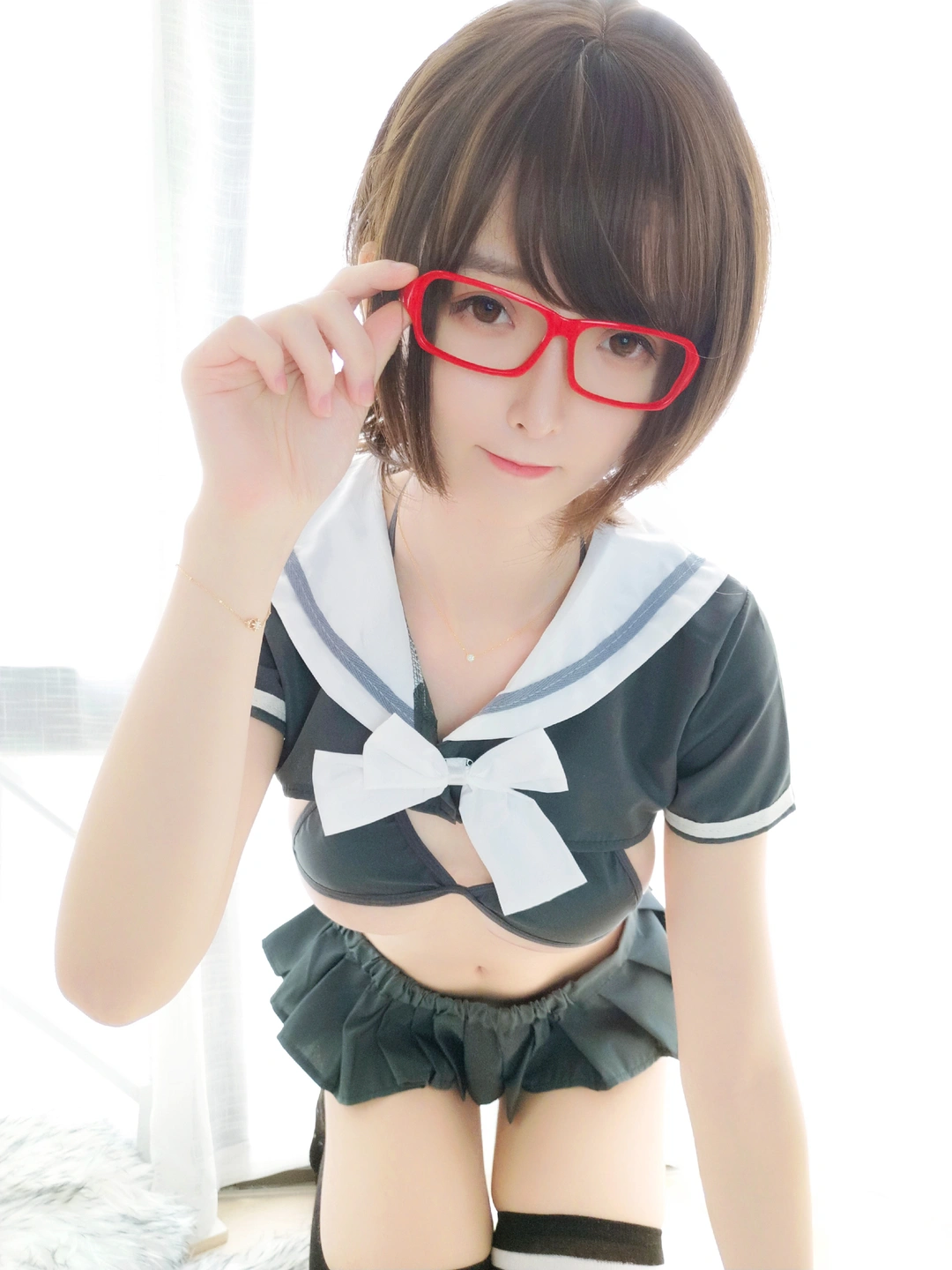Yi Xiao Yang Ze NO.048 Good Morning Schoolgirl [37P1V-338M] (37 photos) - Yi Xiao Yang Ze (一小央泽) - Photo 32 of 37