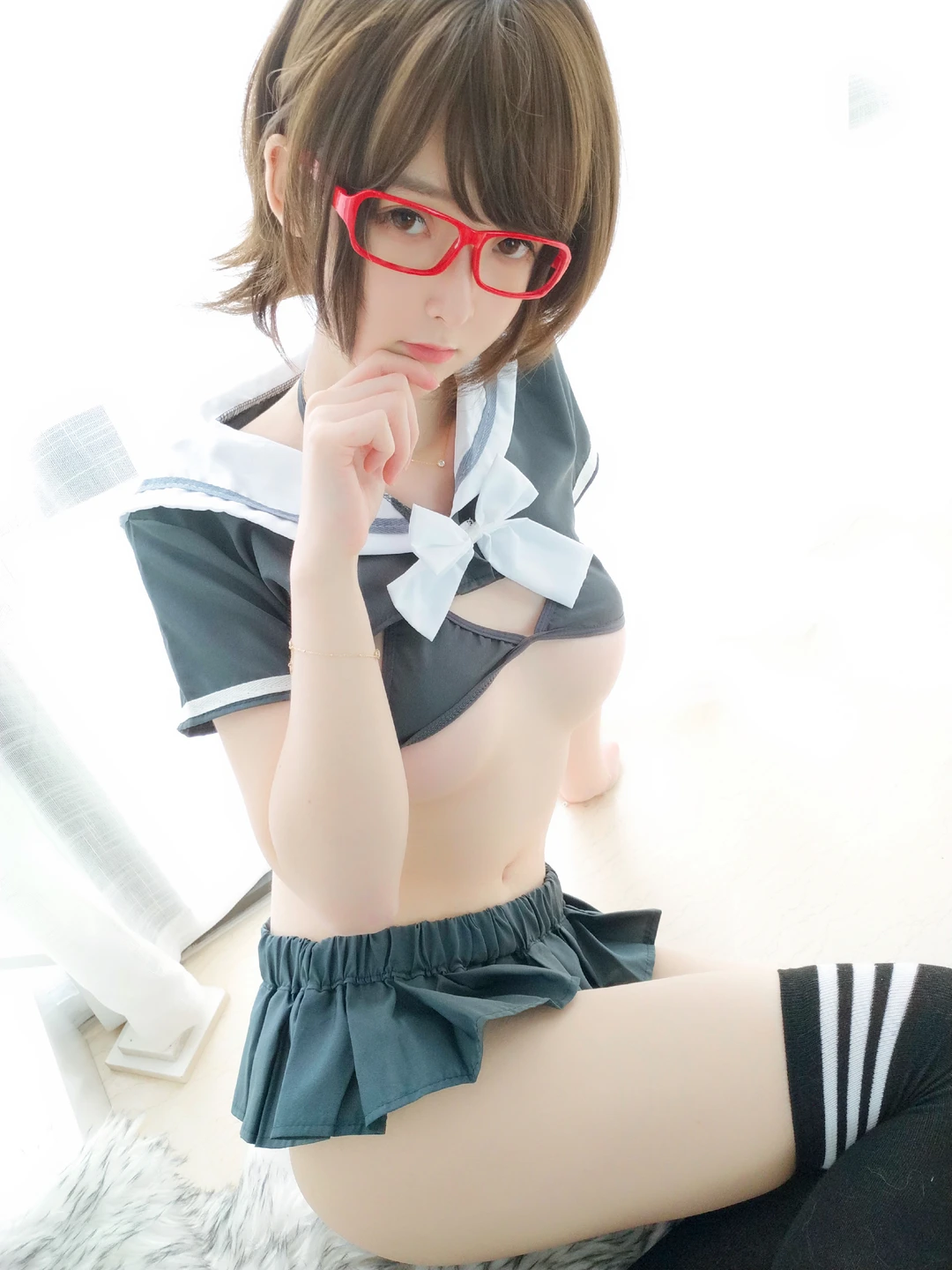 Yi Xiao Yang Ze NO.048 Good Morning Schoolgirl [37P1V-338M] (37 photos) - Yi Xiao Yang Ze (一小央泽) - Photo 35 of 37