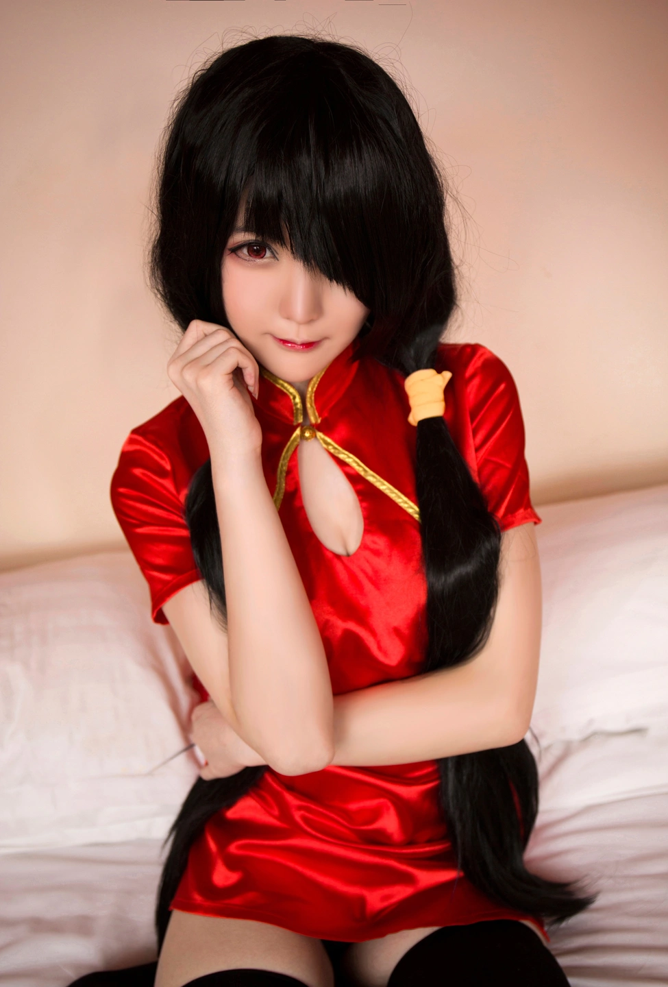 Yi Xiao Yang Ze NO.060 Shi Zai Kuang San Big Red Cheongsam [3P-9M] (3 photos) - Yi Xiao Yang Ze (一小央泽) - Photo 3 of 3