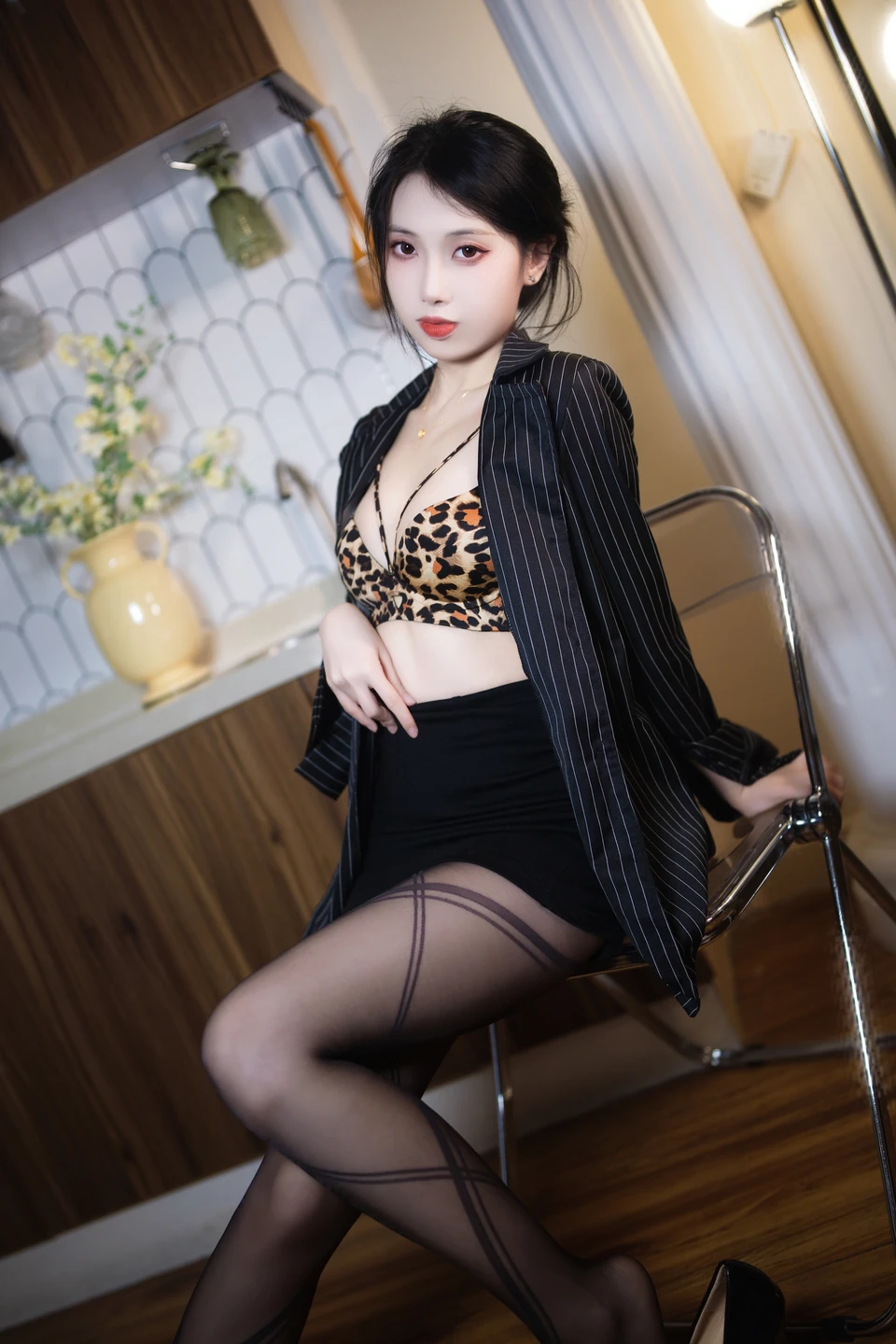 Seven Red Beans - No.001 Black Ribbon (39 photos) - Qi Zhi Hong Dou (七只红豆) - Photo 17 of 39