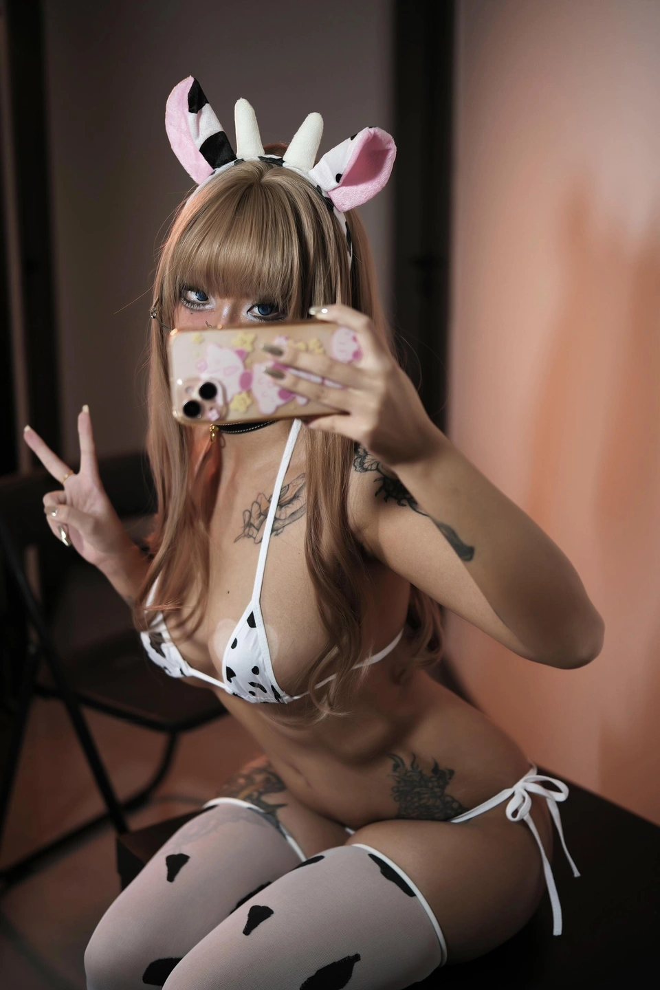 xia-fan-ying-tao-zi - No.003 Milk Cow Sexy Girl (27 photos) - Xia Fan Ying Tao Zi (下饭樱桃子 ) - Photo 23 of 27