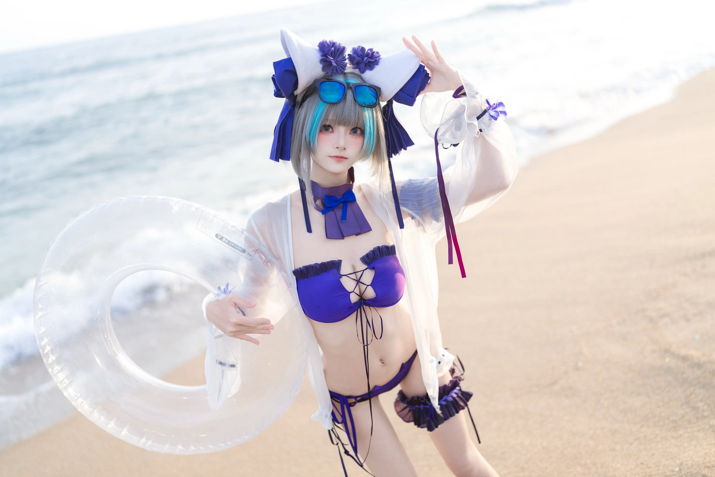 jiuqi miao - No.039 Azur Lane·Chapayev Swimsuit (26 photos) - Jiu Qi Miao (九柒喵) - Photo 4 of 26