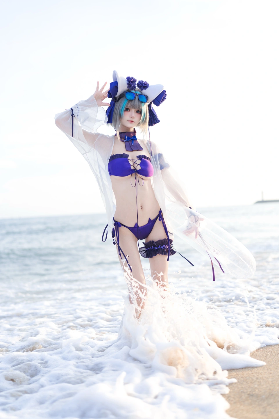 jiuqi miao - No.039 Azur Lane·Chapayev Swimsuit (26 photos) - Jiu Qi Miao (九柒喵) - Photo 6 of 26