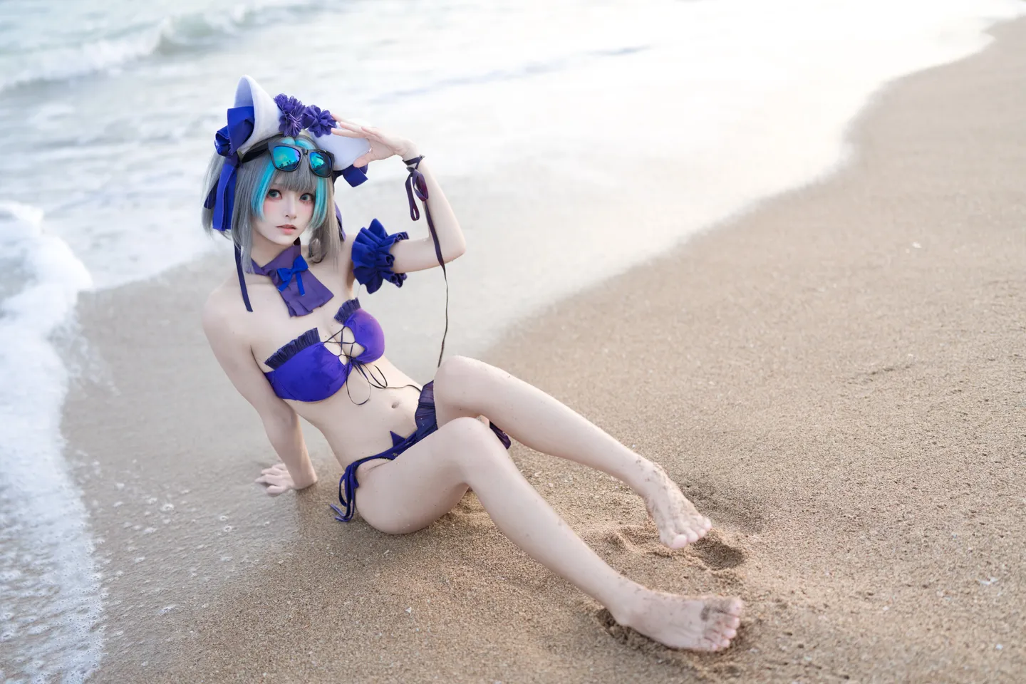 jiuqi miao - No.039 Azur Lane·Chapayev Swimsuit (26 photos) - Jiu Qi Miao (九柒喵) - Photo 8 of 26