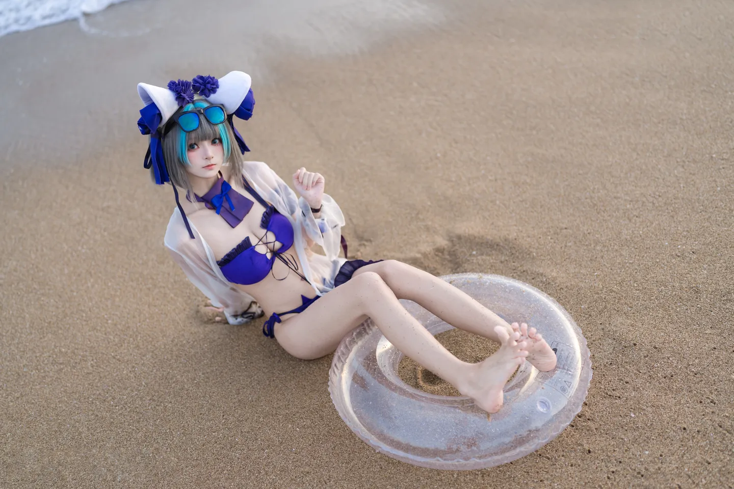 jiuqi miao - No.039 Azur Lane·Chapayev Swimsuit (26 photos) - Jiu Qi Miao (九柒喵) - Photo 9 of 26