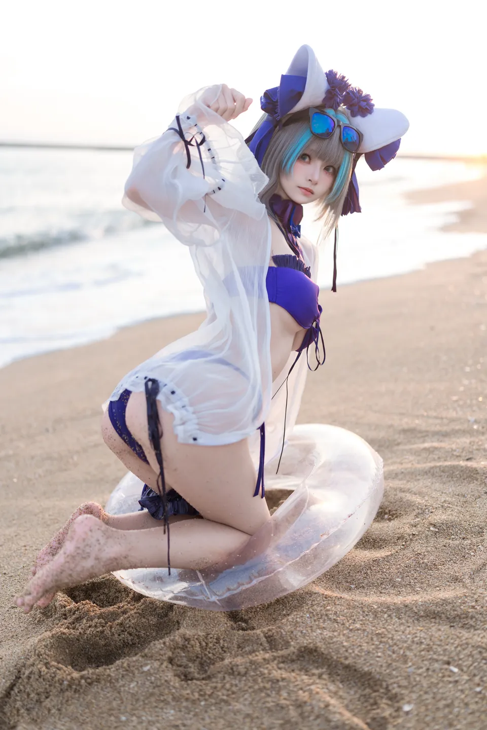jiuqi miao - No.039 Azur Lane·Chapayev Swimsuit (26 photos) - Jiu Qi Miao (九柒喵) - Photo 11 of 26