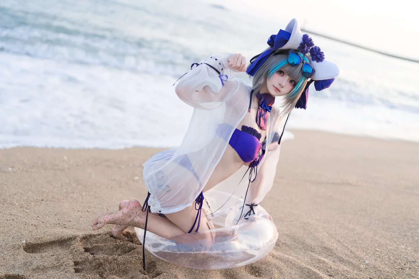 jiuqi miao - No.039 Azur Lane·Chapayev Swimsuit (26 photos) - Jiu Qi Miao (九柒喵) - Photo 13 of 26