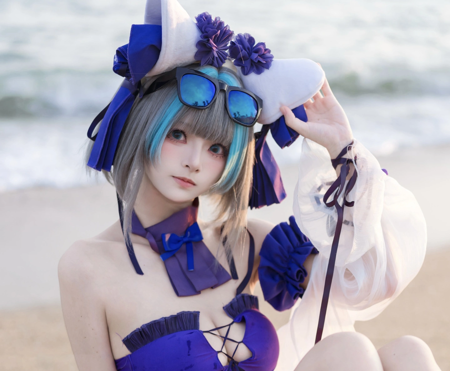jiuqi miao - No.039 Azur Lane·Chapayev Swimsuit (26 photos) - Jiu Qi Miao (九柒喵) - Photo 15 of 26