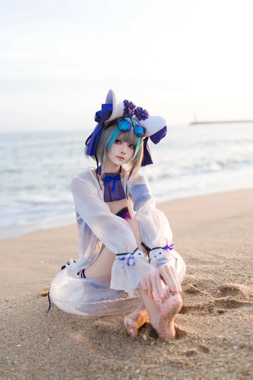 jiuqi miao - No.039 Azur Lane·Chapayev Swimsuit (26 photos) - Jiu Qi Miao (九柒喵) - Photo 16 of 26