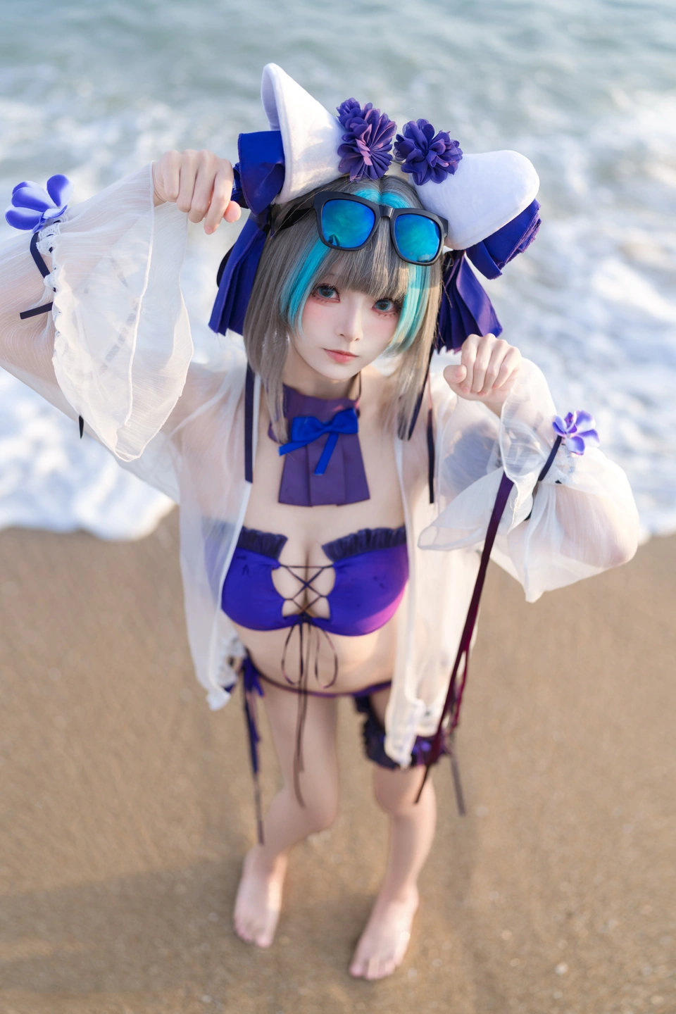 jiuqi miao - No.039 Azur Lane·Chapayev Swimsuit (26 photos) - Jiu Qi Miao (九柒喵) - Photo 19 of 26