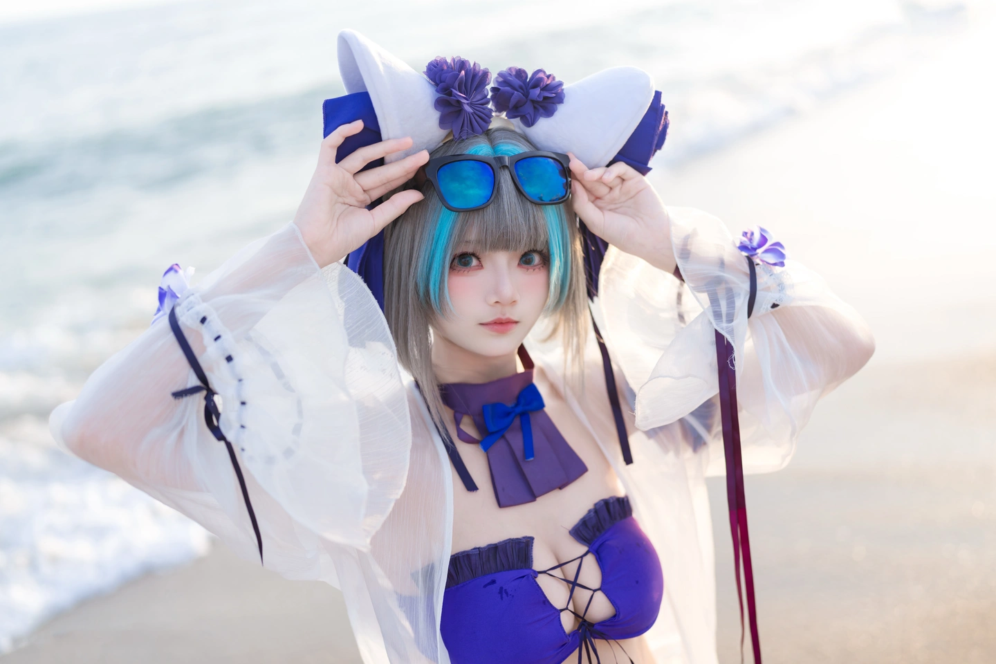 jiuqi miao - No.039 Azur Lane·Chapayev Swimsuit (26 photos) - Jiu Qi Miao (九柒喵) - Photo 20 of 26