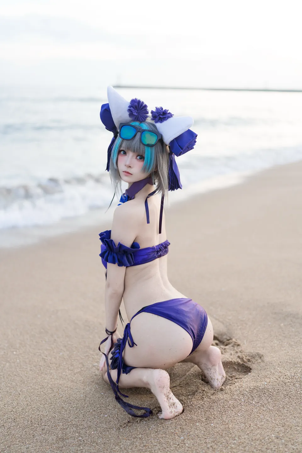 jiuqi miao - No.039 Azur Lane·Chapayev Swimsuit (26 photos) - Jiu Qi Miao (九柒喵) - Photo 26 of 26