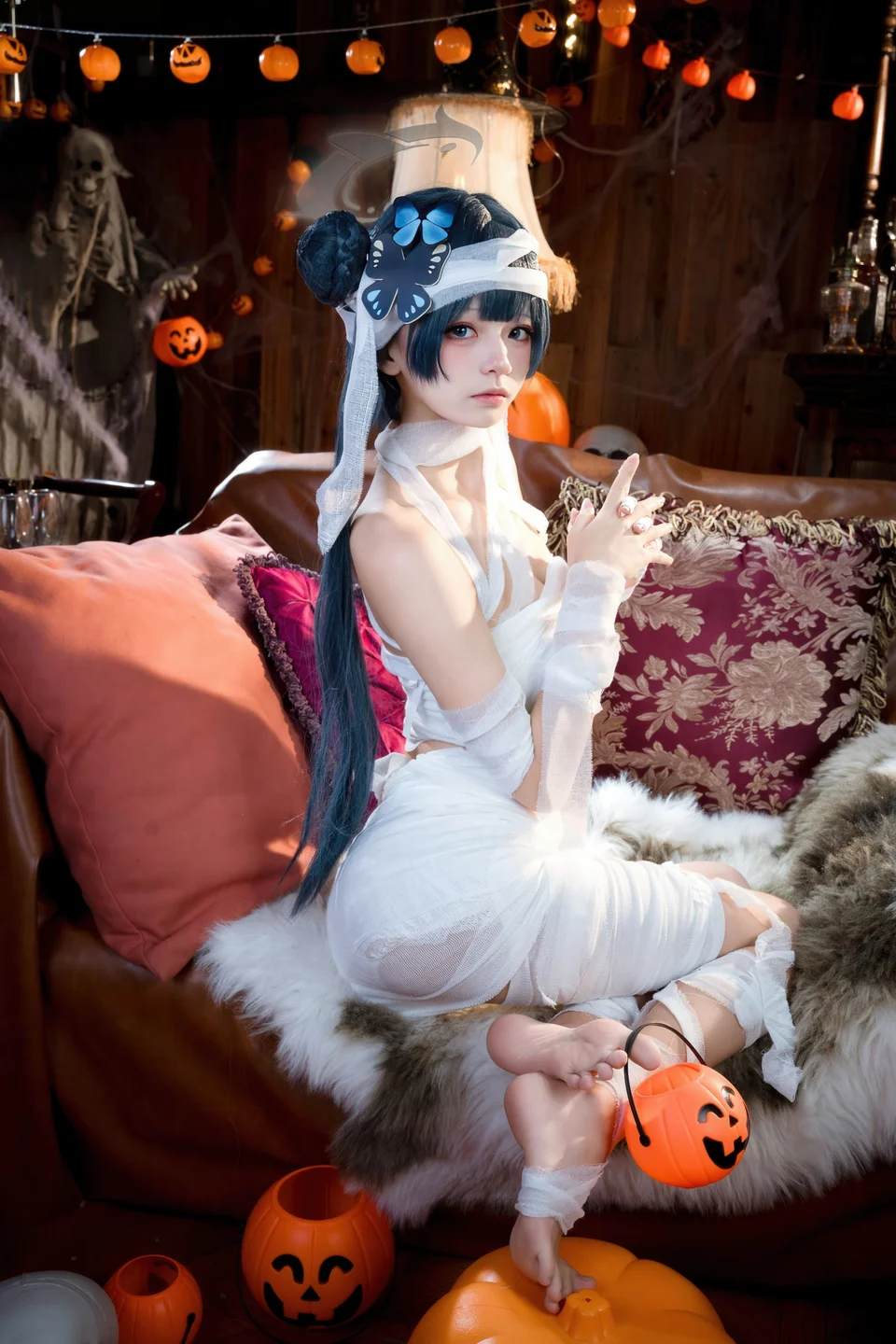 jiuqi miao - No.040 Good Beauty + Feixiao Halloween (51 photos) - Jiu Qi Miao (九柒喵) - Photo 2 of 51